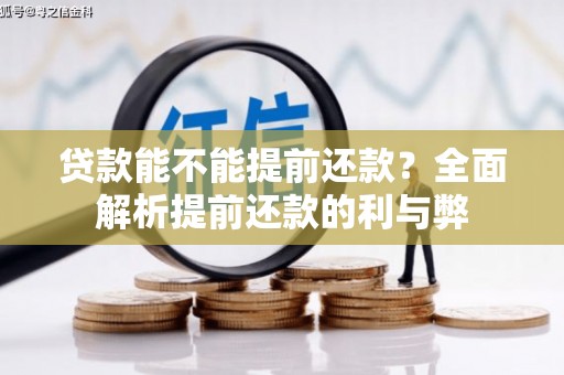 禄劝贷款能不能提前还款？全面解析提前还款的利与弊