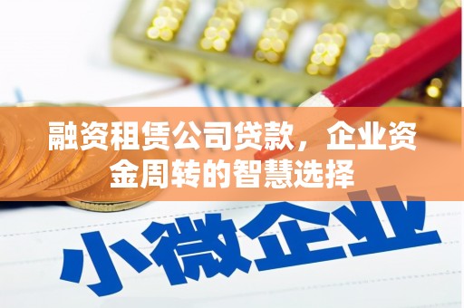 禄劝融资租赁公司贷款，企业资金周转的智慧选择