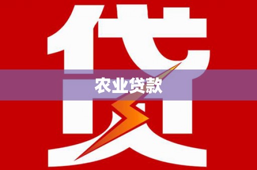 禄劝农业贷款