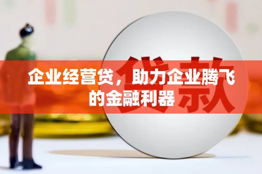 禄劝企业经营贷，助力企业腾飞的金融利器