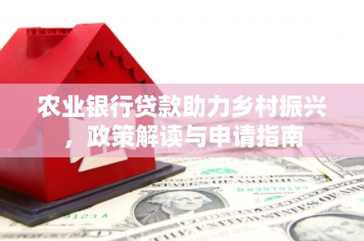 禄劝农业银行贷款助力乡村振兴，政策解读与申请指南