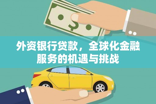 禄劝外资银行贷款，全球化金融服务的机遇与挑战