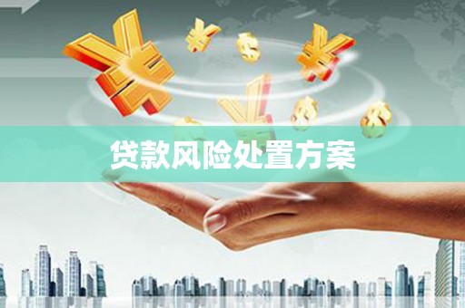 禄劝贷款风险处置方案