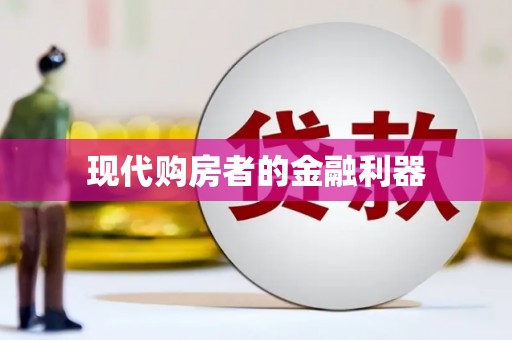 禄劝现代购房者的金融利器