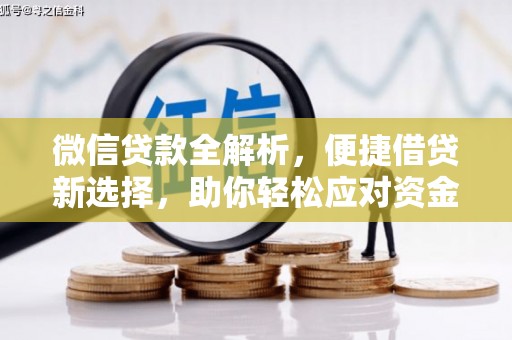 禄劝微信贷款全解析，便捷借贷新选择，助你轻松应对资金需求